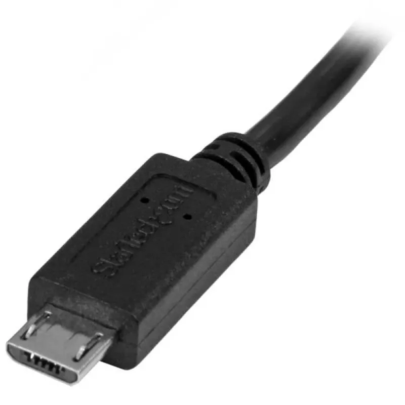 StarTech.com Micro-USB Extension Cable - M/F - 0.5m (20in), 0.5 m, Micro-USB B, Micro-USB B, USB 2.0, 0.48 Gbit/s, Black