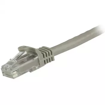 StarTech.com 1.5m CAT6 Ethernet Cable - Grey CAT 6 Gigabit Ethernet Wire -250MHz 100W PoE RJ45 UTP Network/Patch Cord Snagless w/Strain Relief Individually Tested