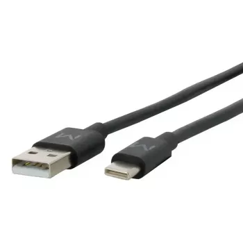 USB A to USB C cable MOBILIS 020013 — 1 m, data 0.48 Gbit/s, black