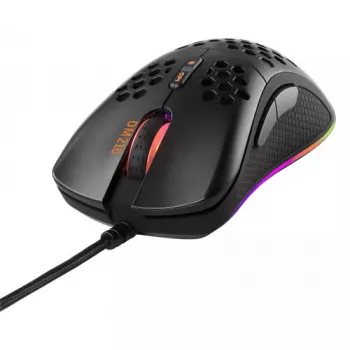 Gaming Mouse Deltaco DM210 Wired Ultrathin RGB Black
