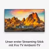 Smart TV dongle Amazon 4K Ultra HD USB, Wi‑Fi 6 (802.11ax), 3840×2160, USB powered, black