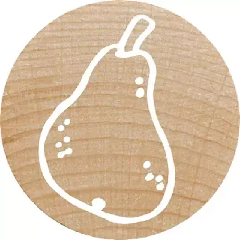 Round Stamp Colop 165226 Rubber Wood 3 cm Diameter
