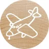 Round Stamp Colop 165226 Rubber Wood 3 cm Diameter