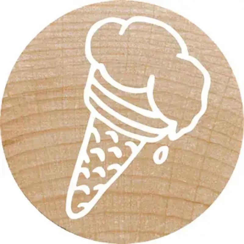 Round Stamp Colop 165226 Rubber Wood 3 cm Diameter