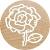 Round Stamp Colop 165226 Rubber Wood 3 cm Diameter
