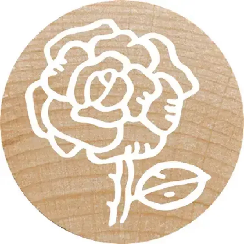 Round Stamp Colop 165226 Rubber Wood 3 cm Diameter