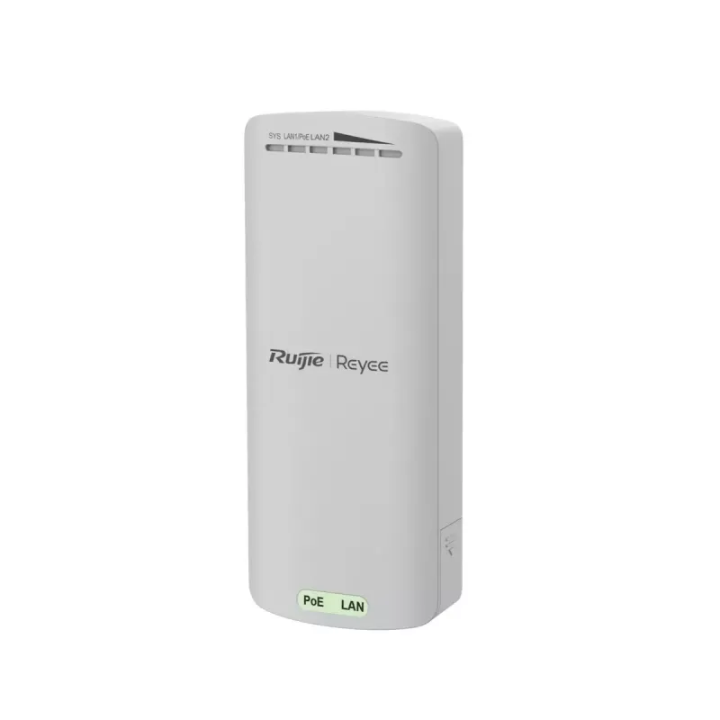 Wireless Access Point RUIJIE RG-EST100-E, 2.4 GHz 802.11n, 300 Mbps, 2x RJ-45, PoE, IP55, directional internal antennas