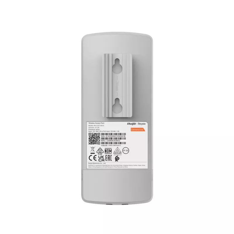 Wireless Access Point RUIJIE RG-EST100-E, 2.4 GHz 802.11n, 300 Mbps, 2x RJ-45, PoE, IP55, directional internal antennas