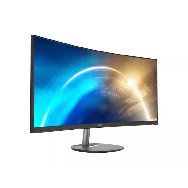 MSI PRO MP341CQDE computer monitor 86.4 cm (34 inch) 3440 x 1440 pixels UltraWide Quad HD Black