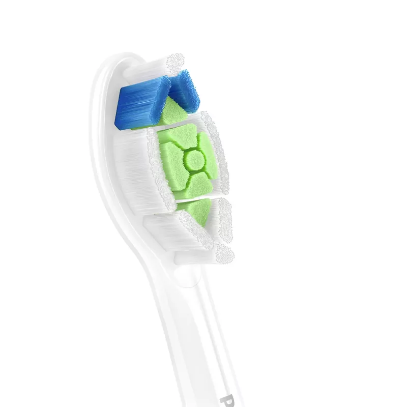 Replacement Brush Heads Philips HX6066/87 Optimal White — Pack of 6