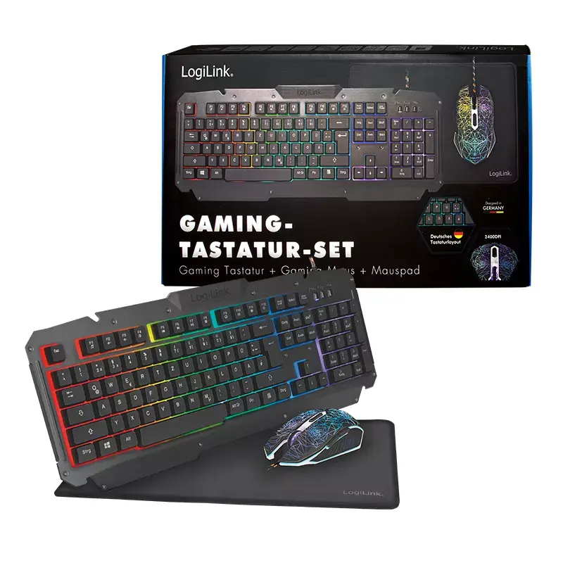 Gaming Keyboard with Mouse LogiLink ID0185