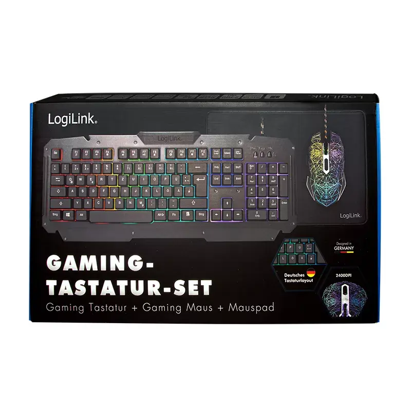 Gaming Keyboard with Mouse LogiLink ID0185