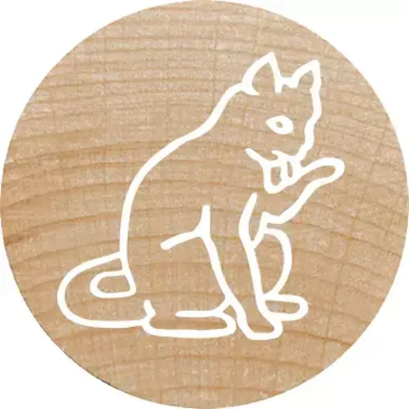 Round Stamp Colop 165225 Rubber Wood 3 cm Diameter