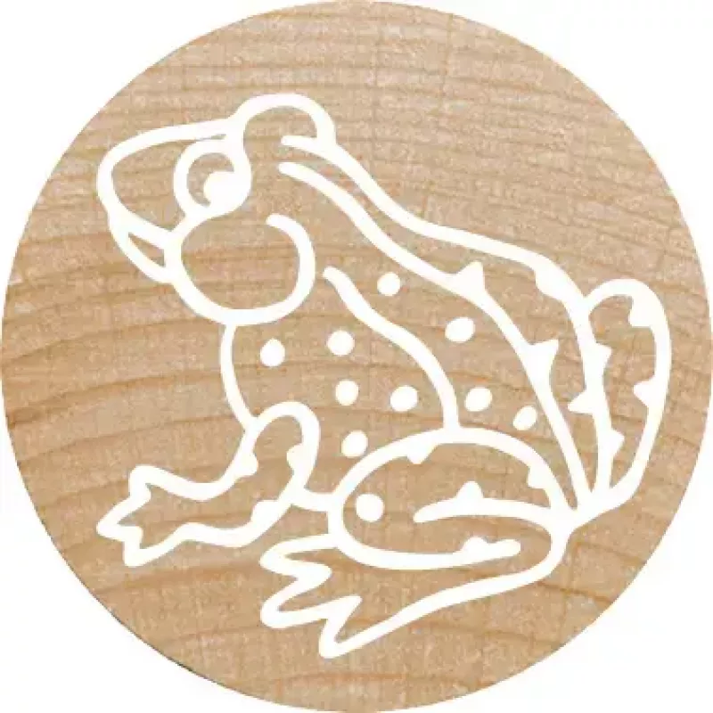 Round Stamp Colop 165225 Rubber Wood 3 cm Diameter