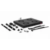 EQUIP EZF-4-B 19 inch 1U Rack Mount Cooling Fan Panel with 4 Fans, 240V, Black RAL9005