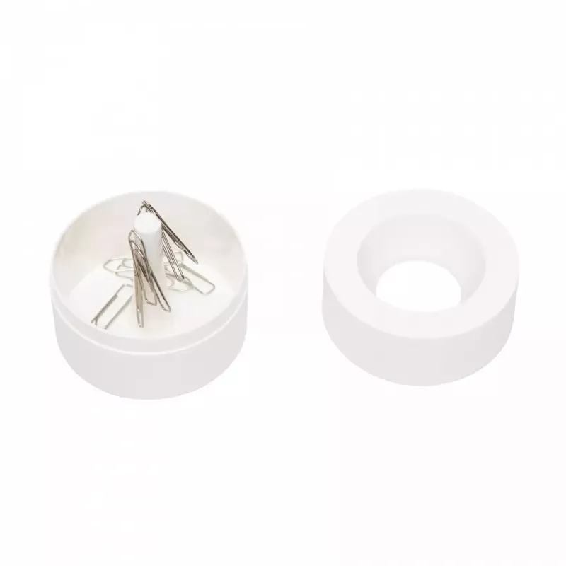 Paperclip Dispenser MAUL MAULpro recycling White Plastic