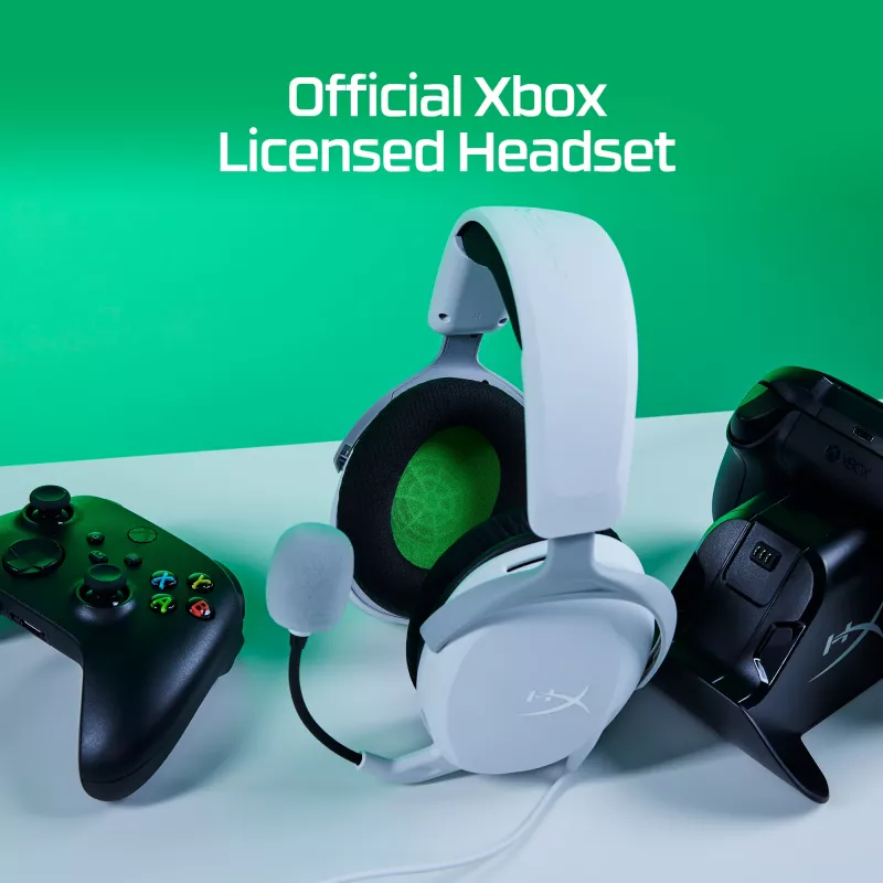 HyperX CloudX Stinger 2 Core Gaming Headsets Xbox White