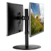 Techly ICA-LCD 402 monitor mount / stand 81.3 cm (32 inch) Desk Black