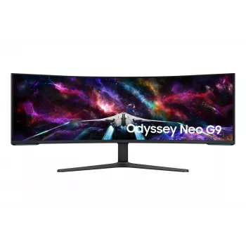 Samsung G95NC computer monitor 144.8 cm (57 inch) 7680 x 2160 pixels Dual UHD QLED White