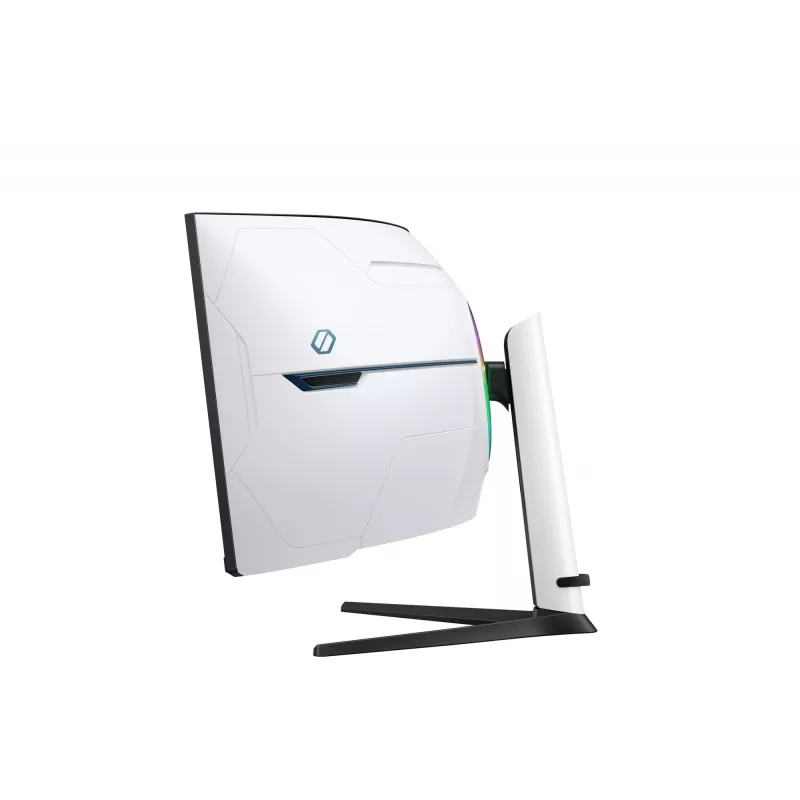 Samsung G95NC computer monitor 144.8 cm (57 inch) 7680 x 2160 pixels Dual UHD QLED White