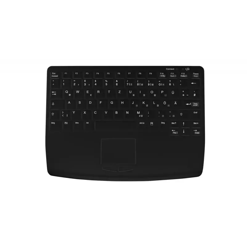 Contour Design Active Key AK-4450-G keyboard Industrial USB QWERTZ German Black