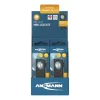 Keychain flashlight Ansmann ML400R Black LED 5W USB rechargeable