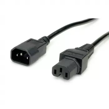 Power cable VALUE 19.99.1123 Black 3 m C14 C15 coupler