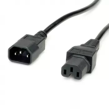 Power cable VALUE 19.99.1123 Black 3 m C14 C15 coupler
