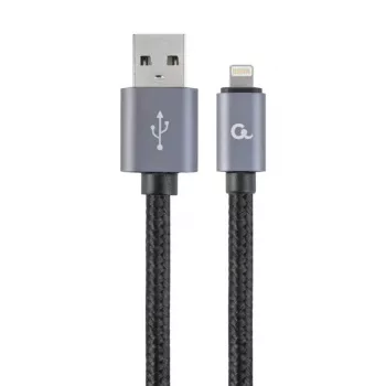 Mobile phone cable GEMBIRD USB A to Lightning CCB-MUSB2B-AMLM-6 1.8 m USB 2.0 Black