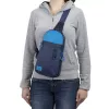Sling case Rivacase Dijon 25.6 cm (10.1 inch) Blue Carrying handle Shoulder strap