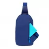 Sling case Rivacase Dijon 25.6 cm (10.1 inch) Blue Carrying handle Shoulder strap