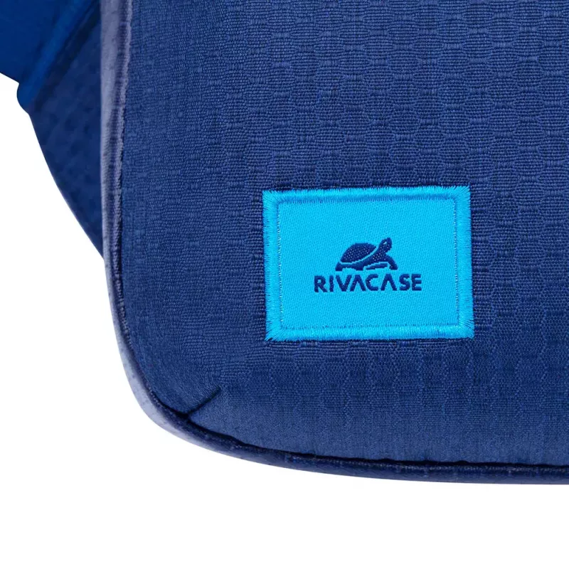 Sling case Rivacase Dijon 25.6 cm (10.1 inch) Blue Carrying handle Shoulder strap
