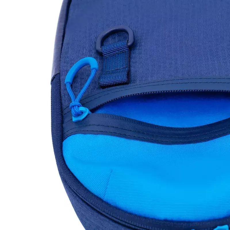 Sling case Rivacase Dijon 25.6 cm (10.1 inch) Blue Carrying handle Shoulder strap