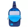 Sling case Rivacase Dijon 25.6 cm (10.1 inch) Blue Carrying handle Shoulder strap