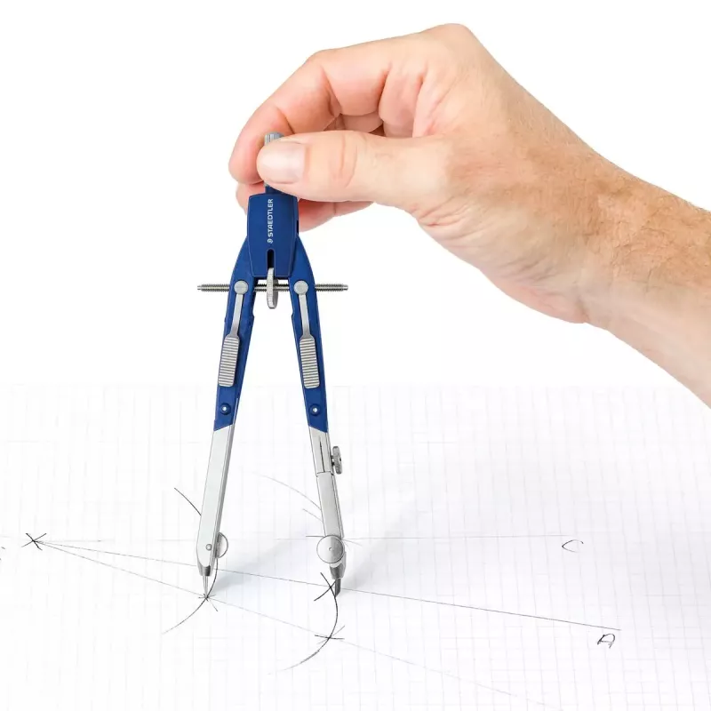 Comfort Pencil Staedtler Mars 552 Blue Silver