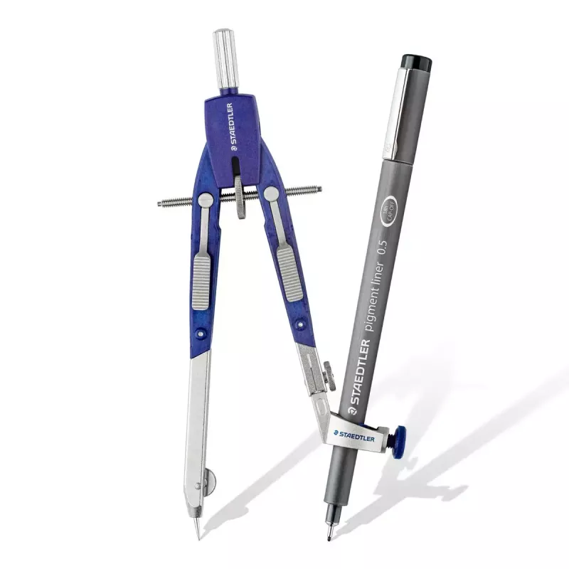 Comfort Pencil Staedtler Mars 552 Blue Silver