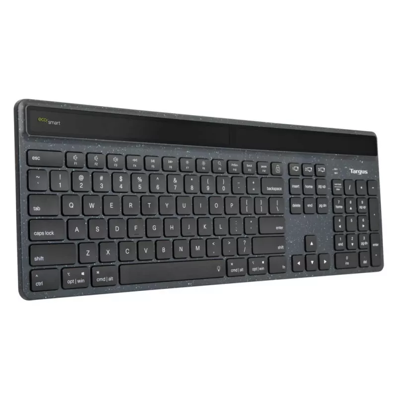 Targus EcoSmart AKB868FR keyboard Universal Bluetooth AZERTY French Black