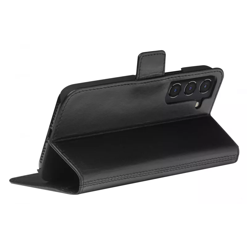 dbramante1928 Copenhagen Slim - Galaxy S22 - Black, Folio, Samsung, Galaxy S22, 15.5 cm (6.1 inch), Black