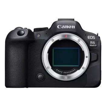 Mirrorless camera Canon EOS R6 Mark II (MILC Body) – 24.2 MP, CMOS, 4K video, 3 inch touchscreen, Wi‑Fi, 1/8000 s shutter, 0.588 kg, black