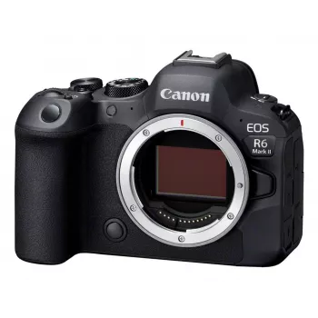 Mirrorless camera Canon EOS R6 Mark II (MILC Body) – 24.2 MP, CMOS, 4K video, 3 inch touchscreen, Wi‑Fi, 1/8000 s shutter, 0.588 kg, black