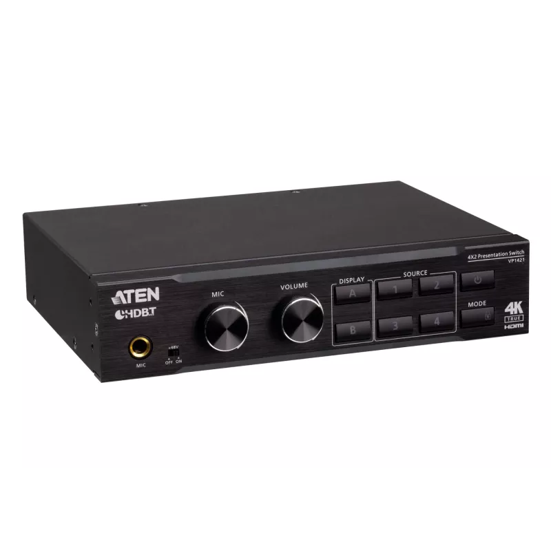 ATEN 4 x 2 True 4K Presentation Matrix Switch