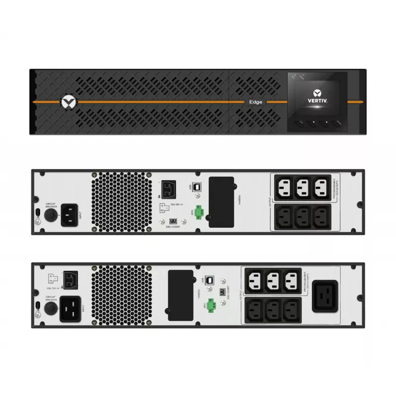 Vertiv Liebert Edge Uninterruptible Power Supply (UPS) - 3000VA 2700W 230V 2U Line Interactive AVR Tower/Rack Mount