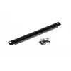 Cable management panel EQUIP EZMB-10-B, metal, black, 1U accessory