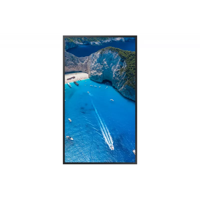 Samsung OM75A Digital signage flat panel 190.5 cm (75 inch) LCD Wi-Fi 4000 cd/m² 4K Ultra HD Black Built-in processor Tizen 5.0 24/7