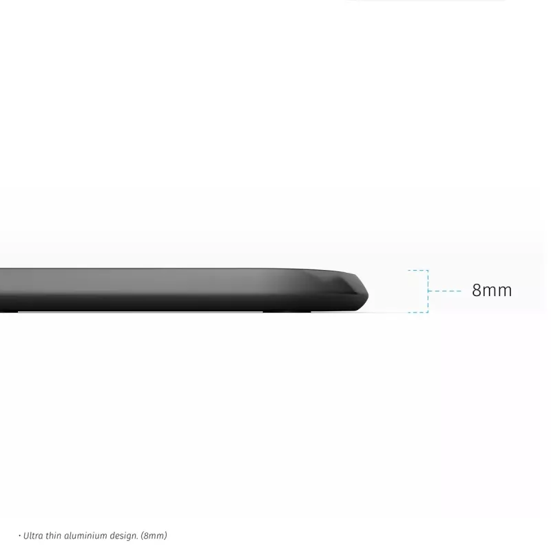 Wireless Charger ZENS Dual+Watch Aluminium Black