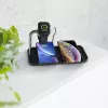 Wireless Charger ZENS Dual+Watch Aluminium Black