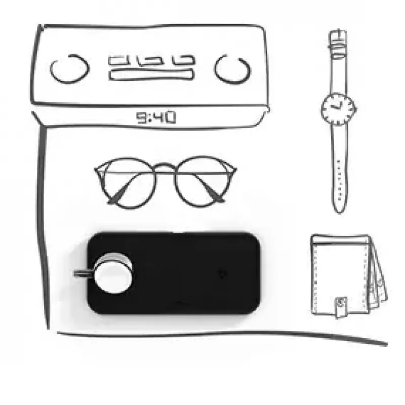 Wireless Charger ZENS Dual+Watch Aluminium Black