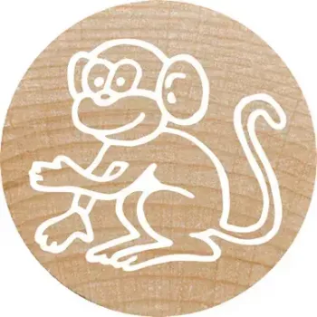 Colop Stamp Colop 165224 Round Rubber Wood 3 cm