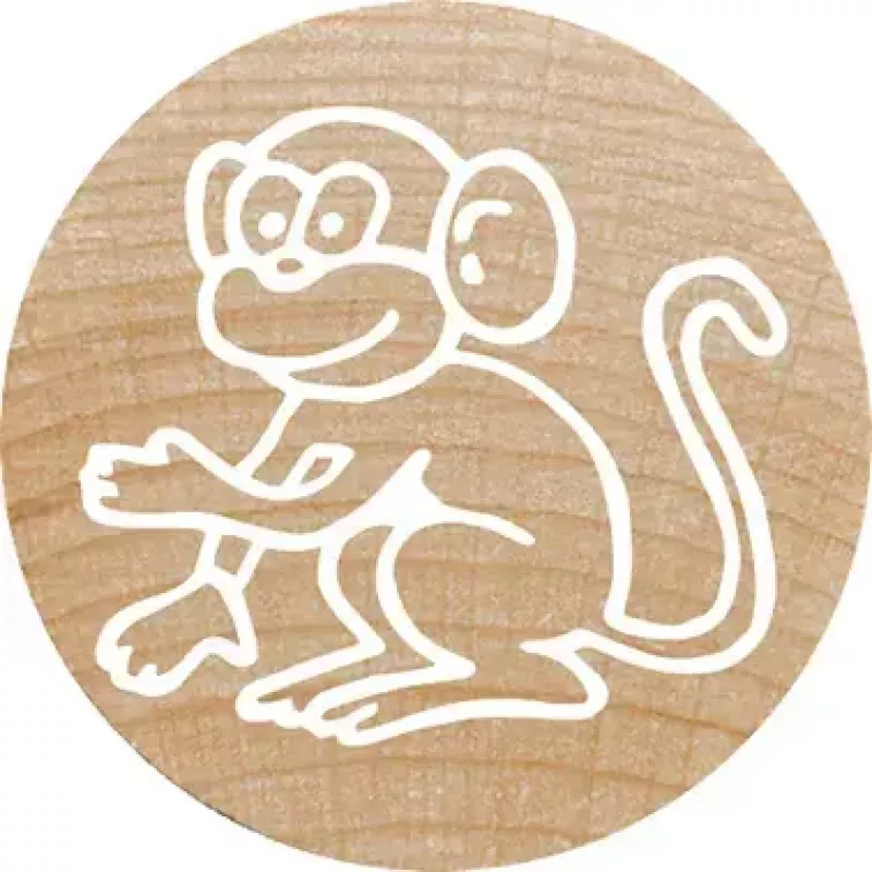 Colop Stamp Colop 165224 Round Rubber Wood 3 cm