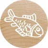 Colop Stamp Colop 165224 Round Rubber Wood 3 cm